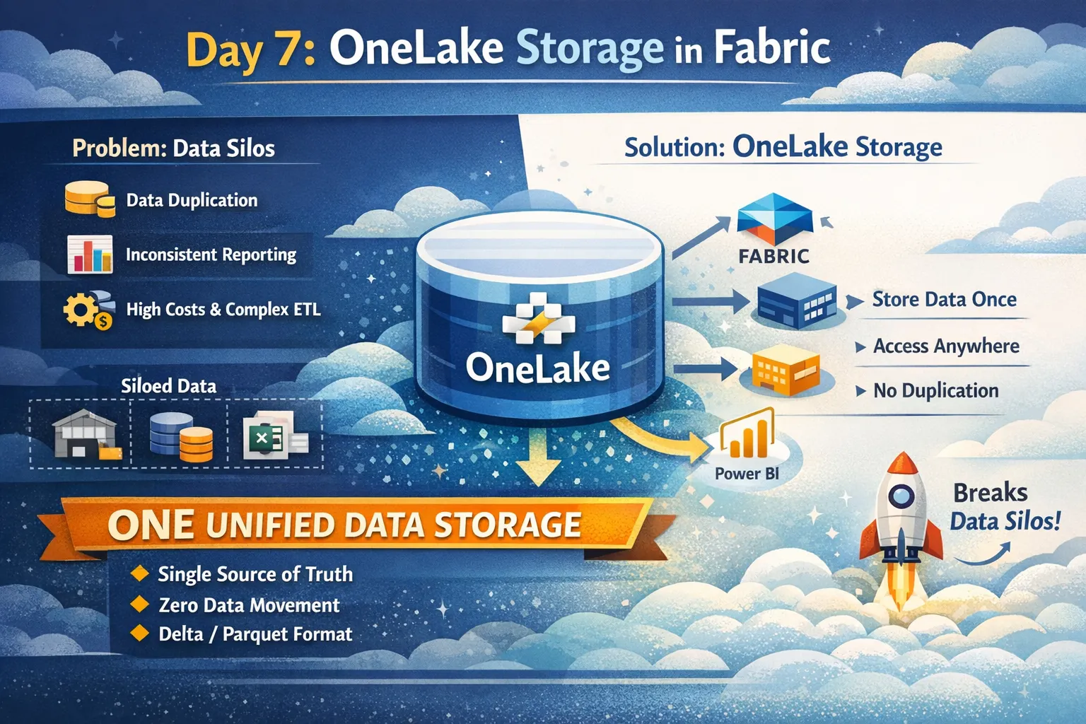 Onelake — Storage component of Fabirc